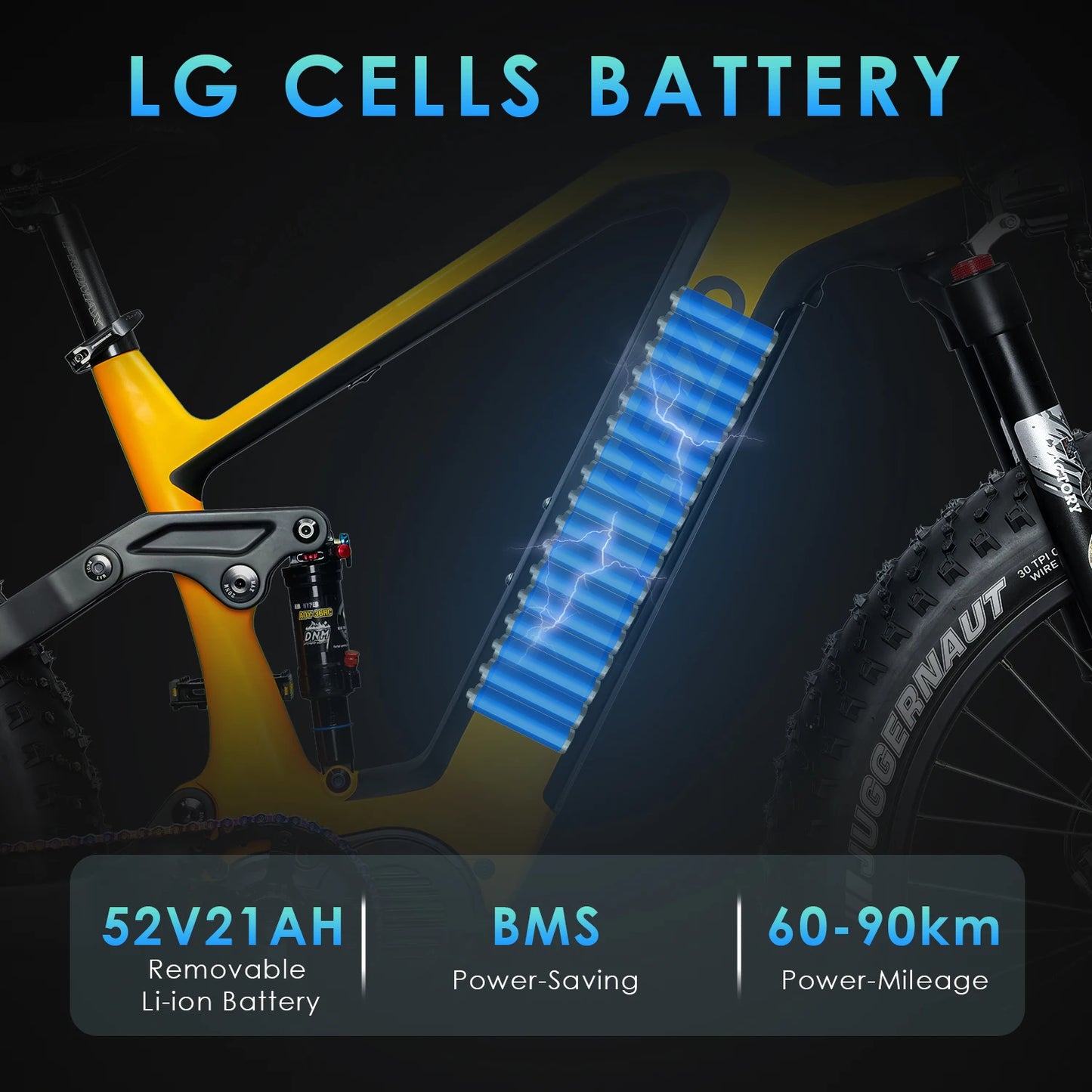 HEZZO-Carbon Fiber Electric Bike