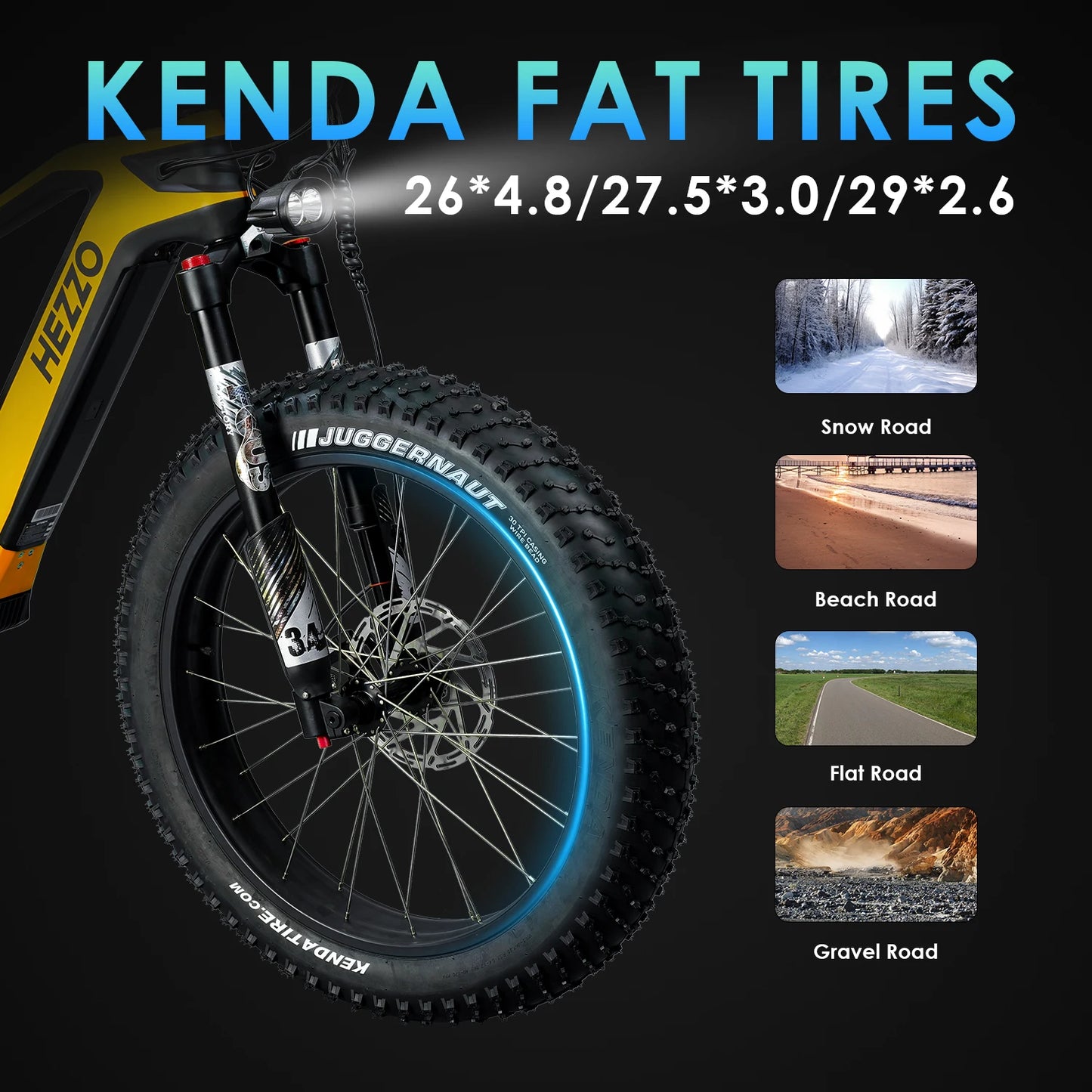 HEZZO-Carbon Fiber Electric Bike