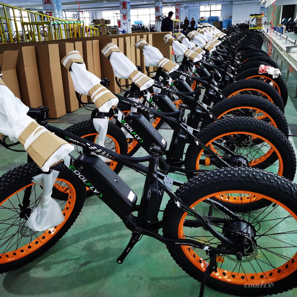 Factory Supply Electric Fat Tire Bike  FATBIKE26 26inch Electric Mountain Bike With PAS Bicicletas Elctricas for Sale