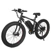 Factory Supply Electric Fat Tire Bike  FATBIKE26 26inch Electric Mountain Bike With PAS Bicicletas Elctricas for Sale