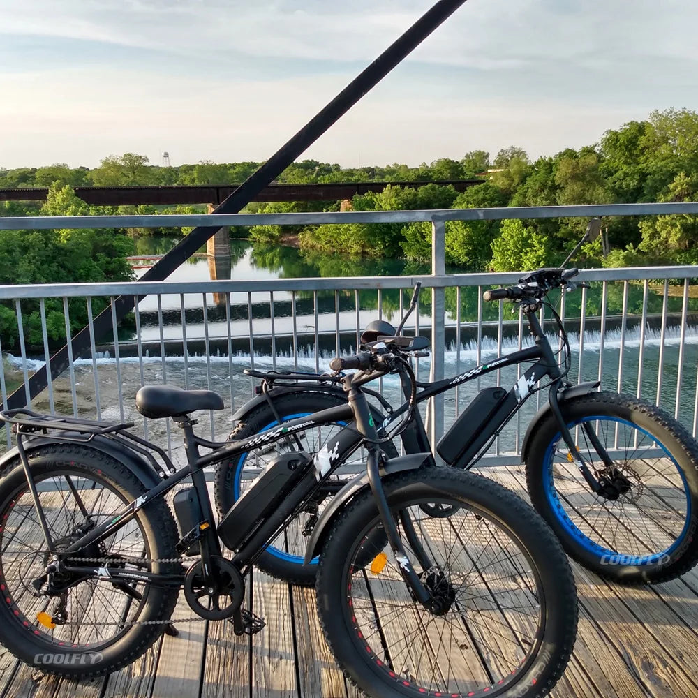 Factory Supply Electric Fat Tire Bike  FATBIKE26 26inch Electric Mountain Bike With PAS Bicicletas Elctricas for Sale