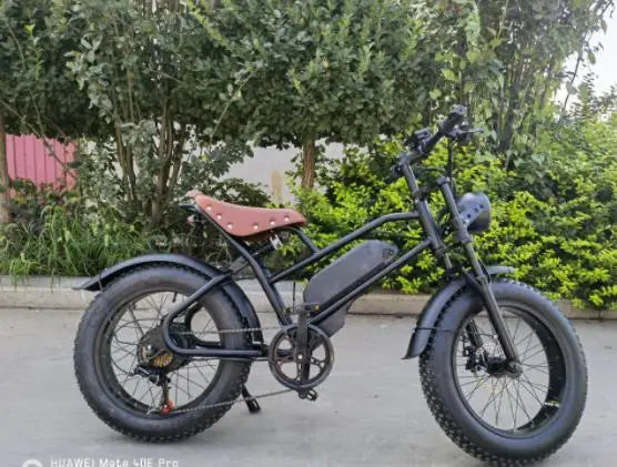 20-inch Retro Wide Tire Electric Bike