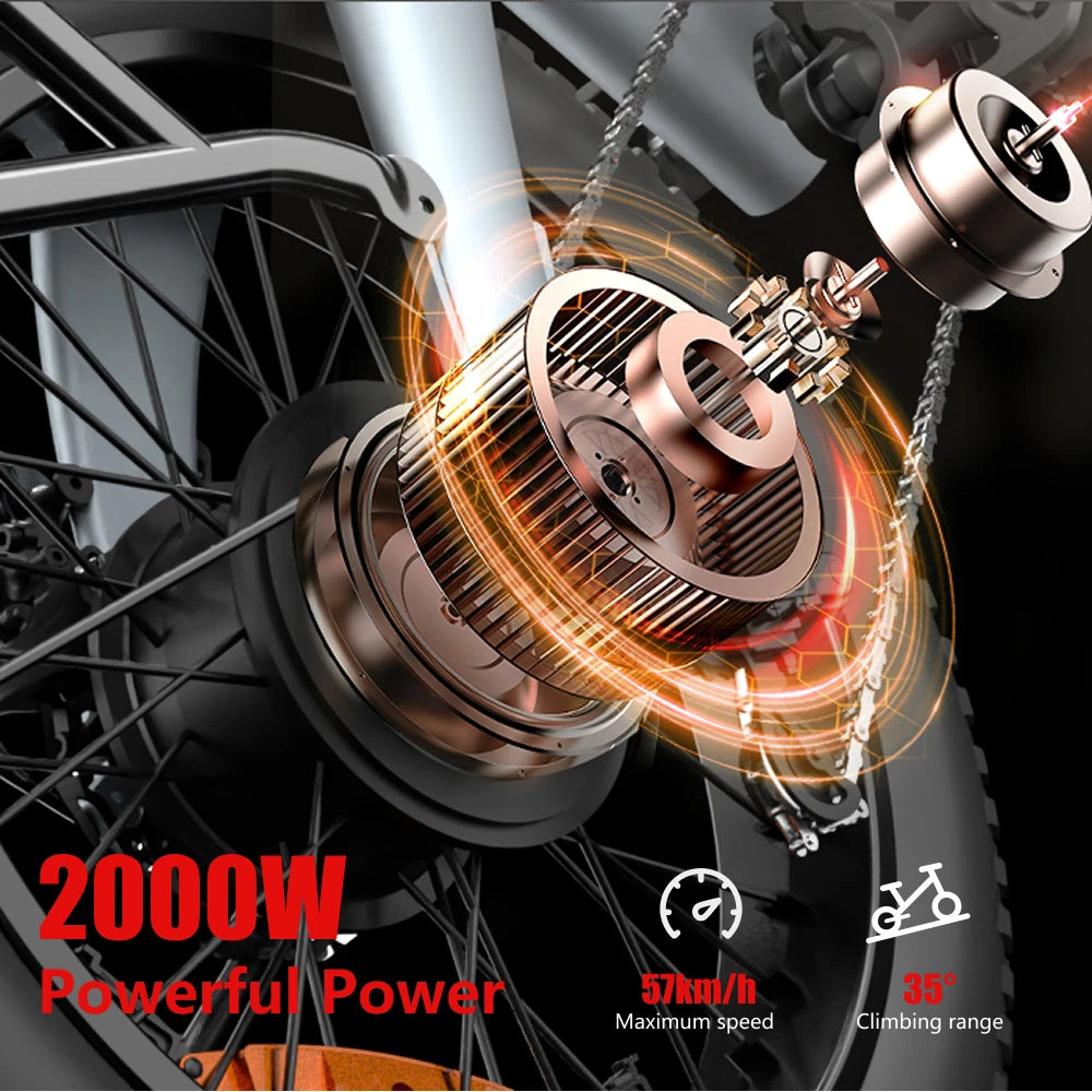 HUANCI Q3 Mountain Electric Bike