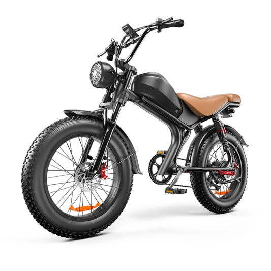 7-Speed 20 Inch Full Suspension Folding Electric Bike