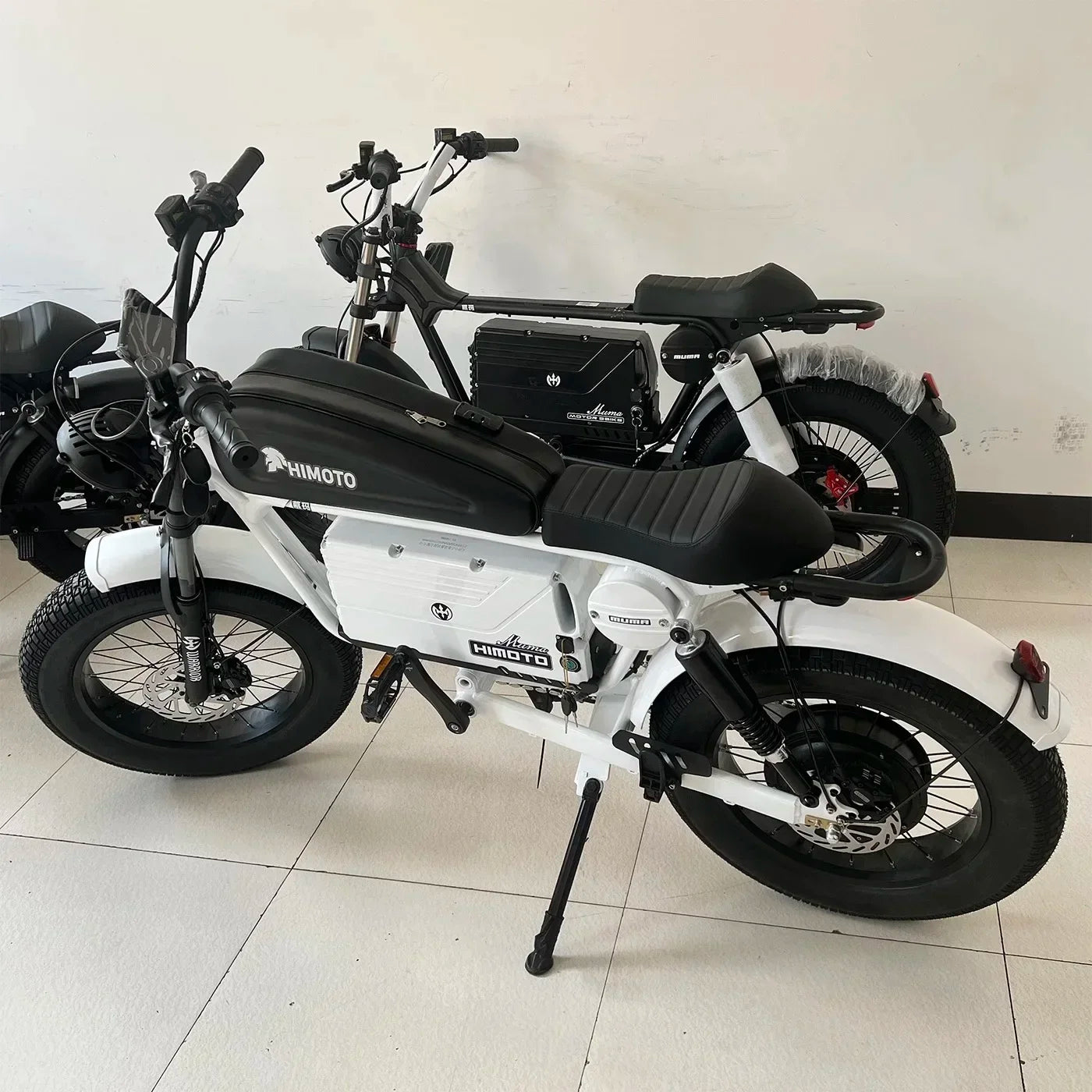 ZPW Black Warrior 1500W Motorbikes 48V 60AH Ebike Adult Road Electric Bicycle 20 inch Off-road Fat Tyre Electric Bike 2000w